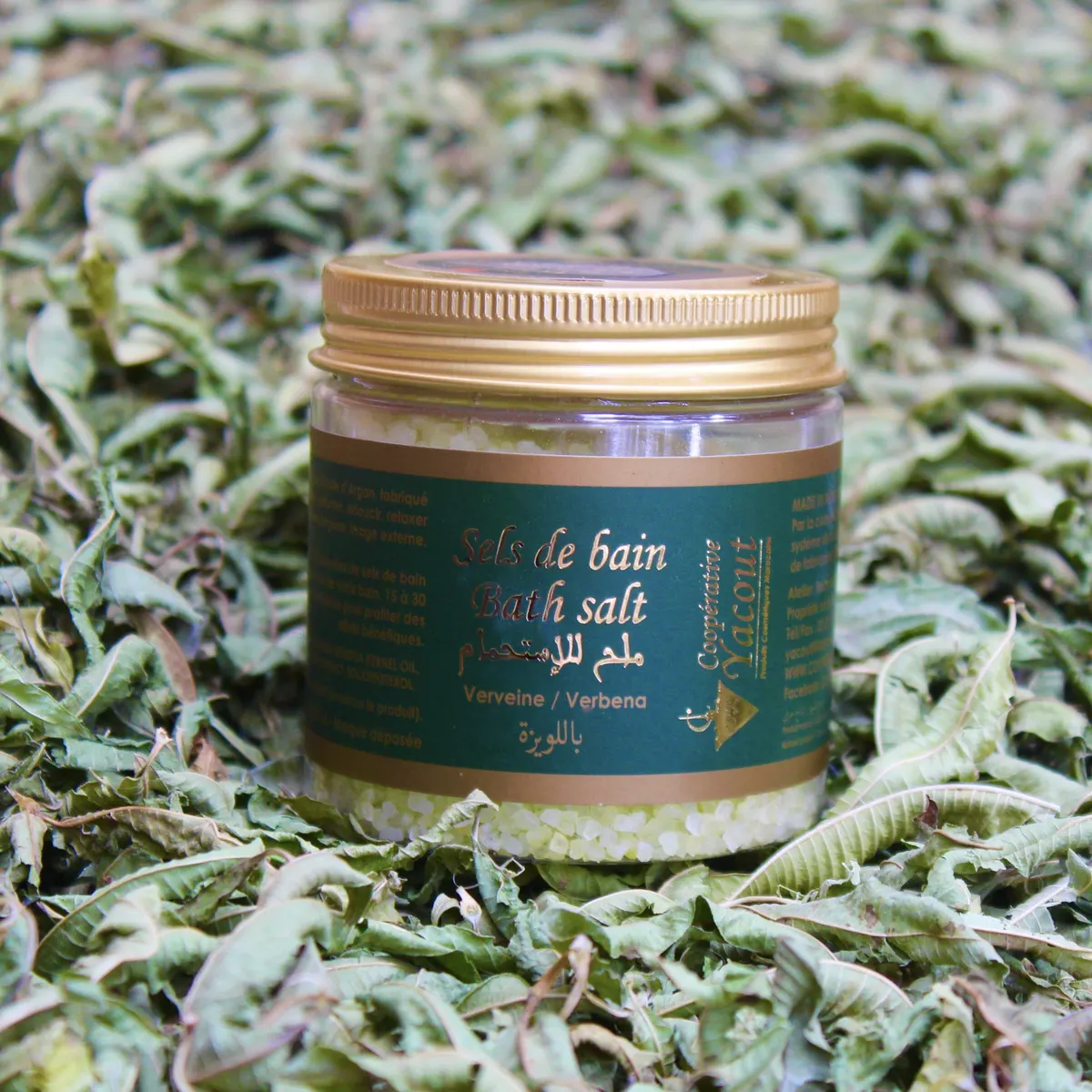 Sales de baño de verbena