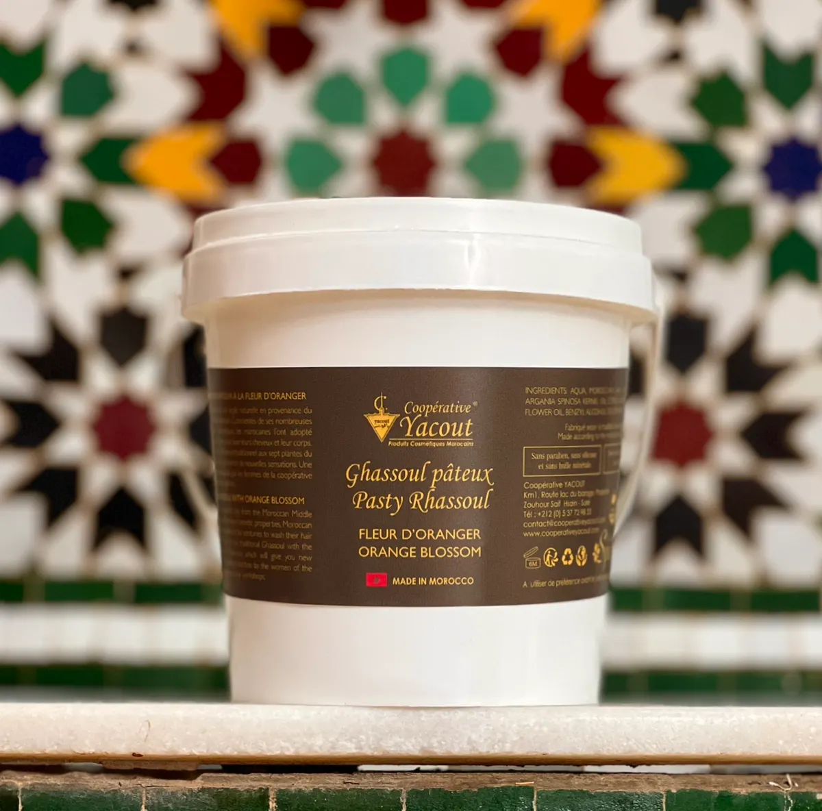Orange Blossom Ghassoul Paste 1 kg