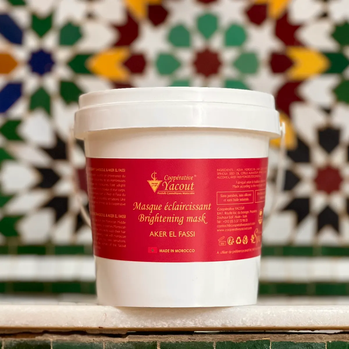 Masque éclaircissant Aker el Fassi 1 kg