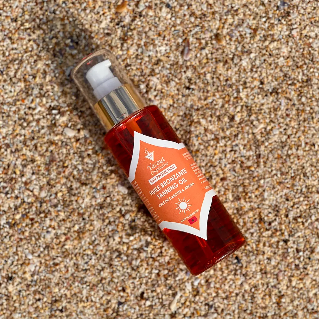 Aceite bronceador