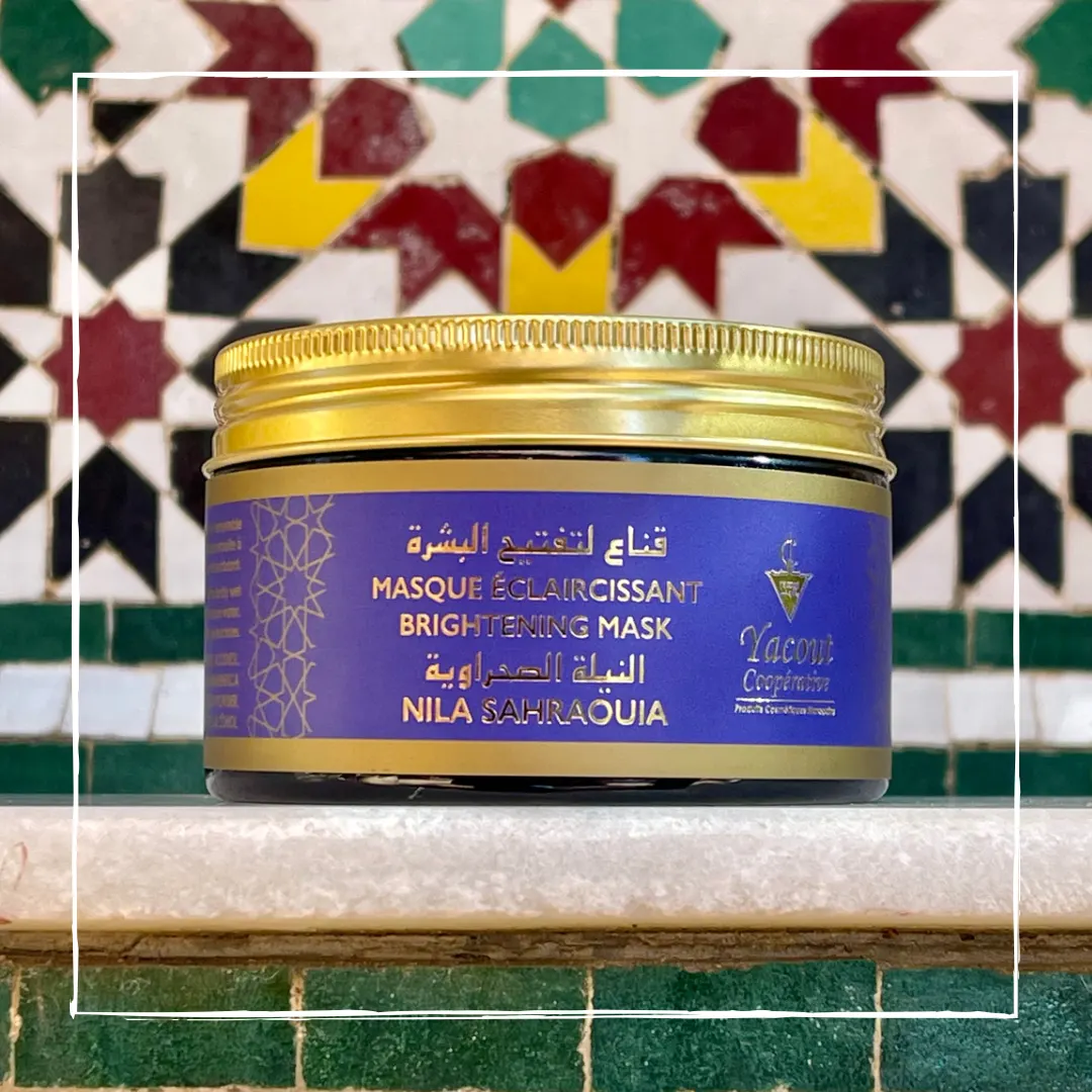 Mascarilla iluminadora de Nila Sahraouia