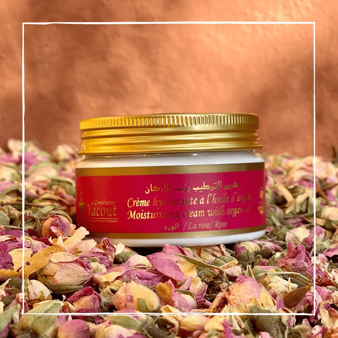 Crema corporal de rosa