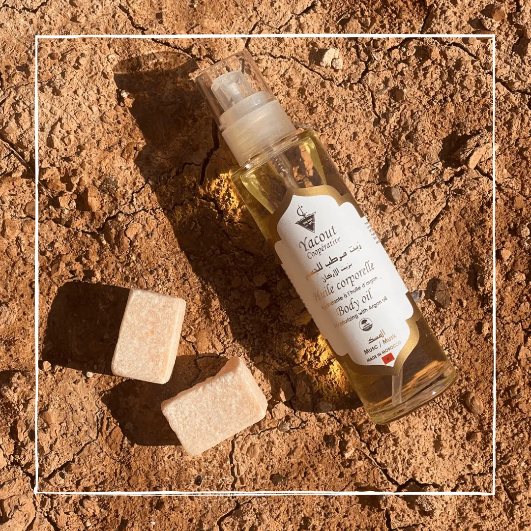 Aceite corporal de almizcle