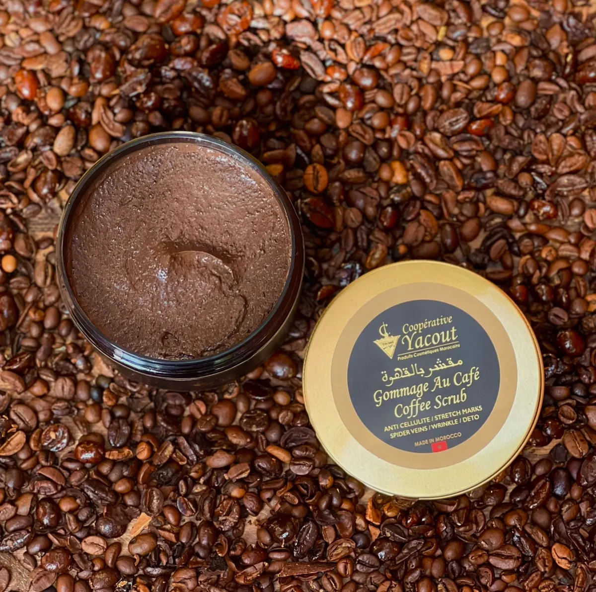 Exfoliante corporal de café