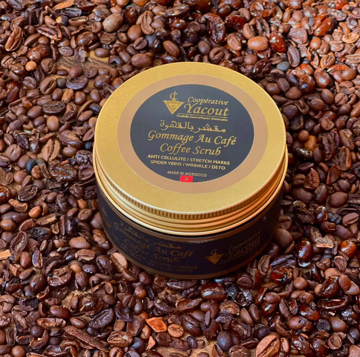 Exfoliante corporal de café