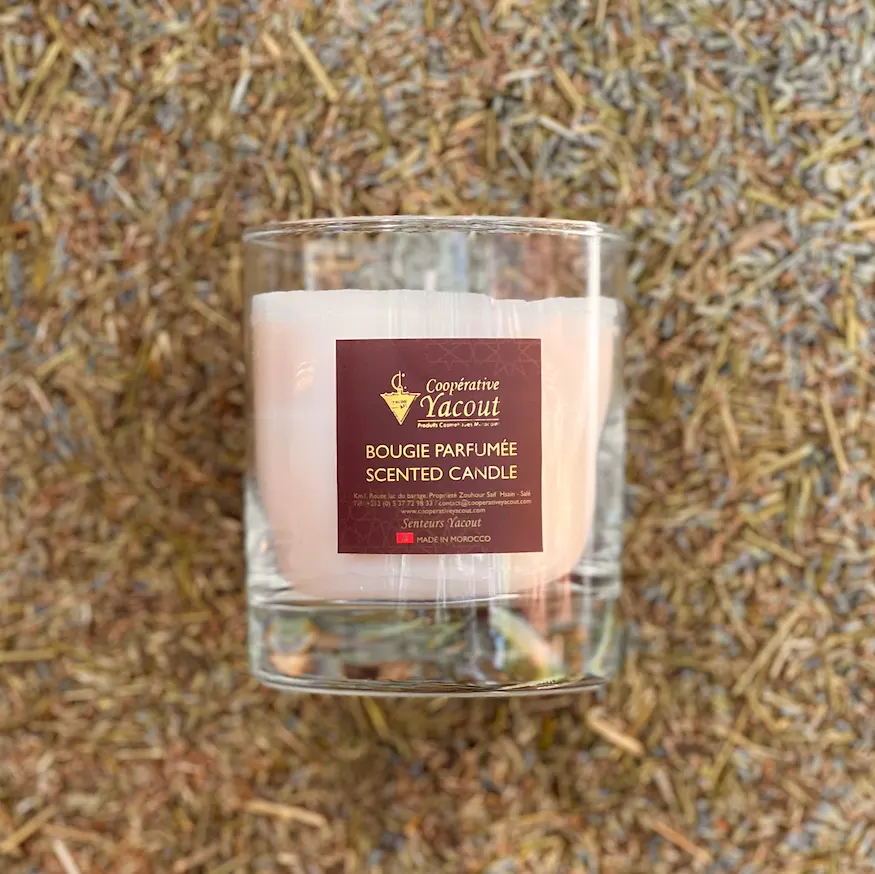 Vela perfumada de lavanda