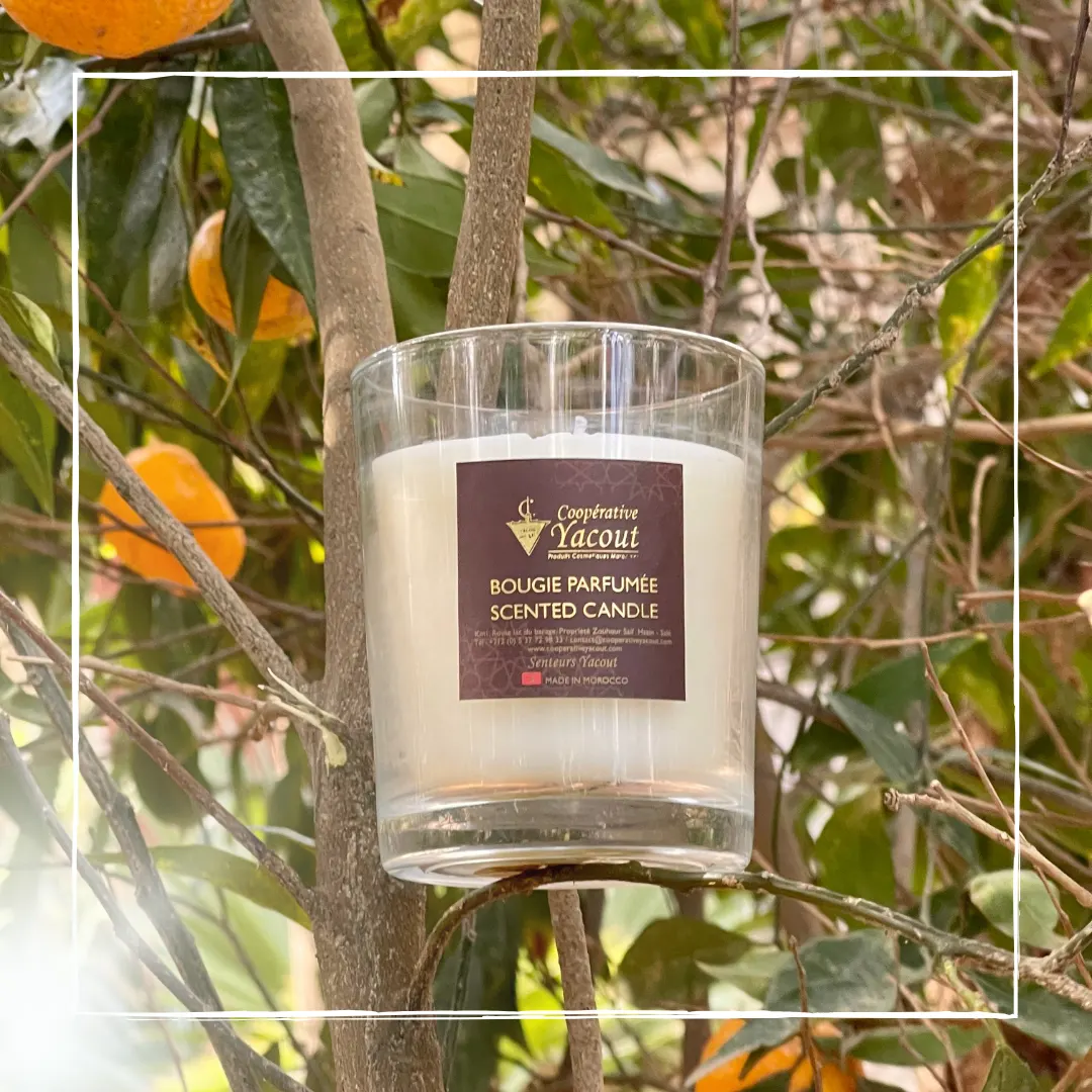 Vela perfumada de flor de azahar