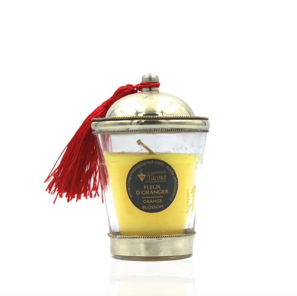 Handmade Orange Blossom Candle